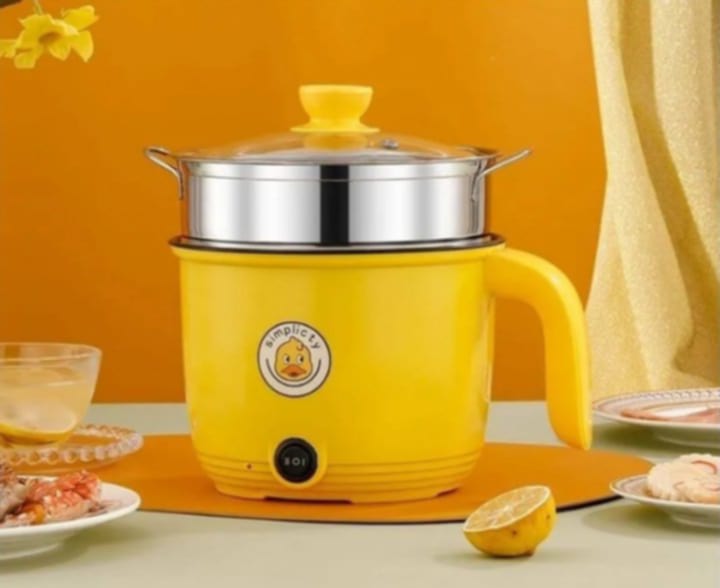 Pack Merveilleuse : Casserole Électrique Innovante et Bouilloire Électrique Pliable!